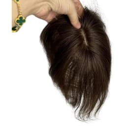 Dark Brown Partial wig with bangs #2 Dark Brown Partial wig with bangs #2