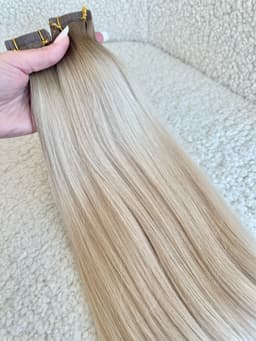 Tape-in Russian Hair DOUBLE TAPE Ombre Extensions #7/60A Tape-in Russian Hair DOUBLE TAPE Ombre Extensions #7/60A