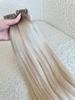 Tape-in Russian Hair DOUBLE TAPE Ombre Extensions #7/60A Tape-in Russian Hair DOUBLE TAPE Ombre Extensions #7/60A