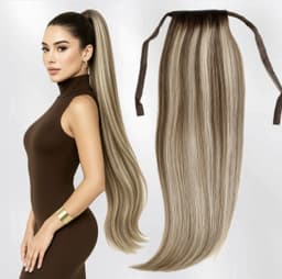 Coada de par White Platinum Balayage #8/Silver/#8 Coada de par White Platinum Balayage #8/Silver/#8