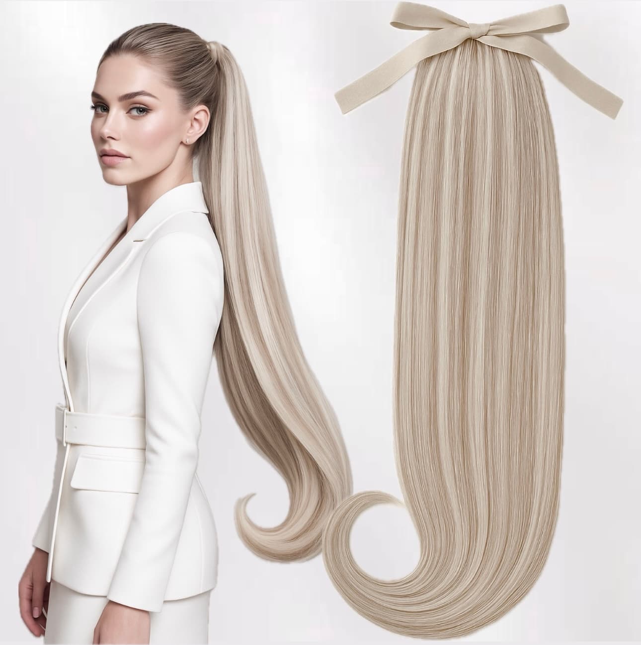 Coada de Par Diamond Balayage #19/Silver Coada de Par Diamond Balayage #19/Silver