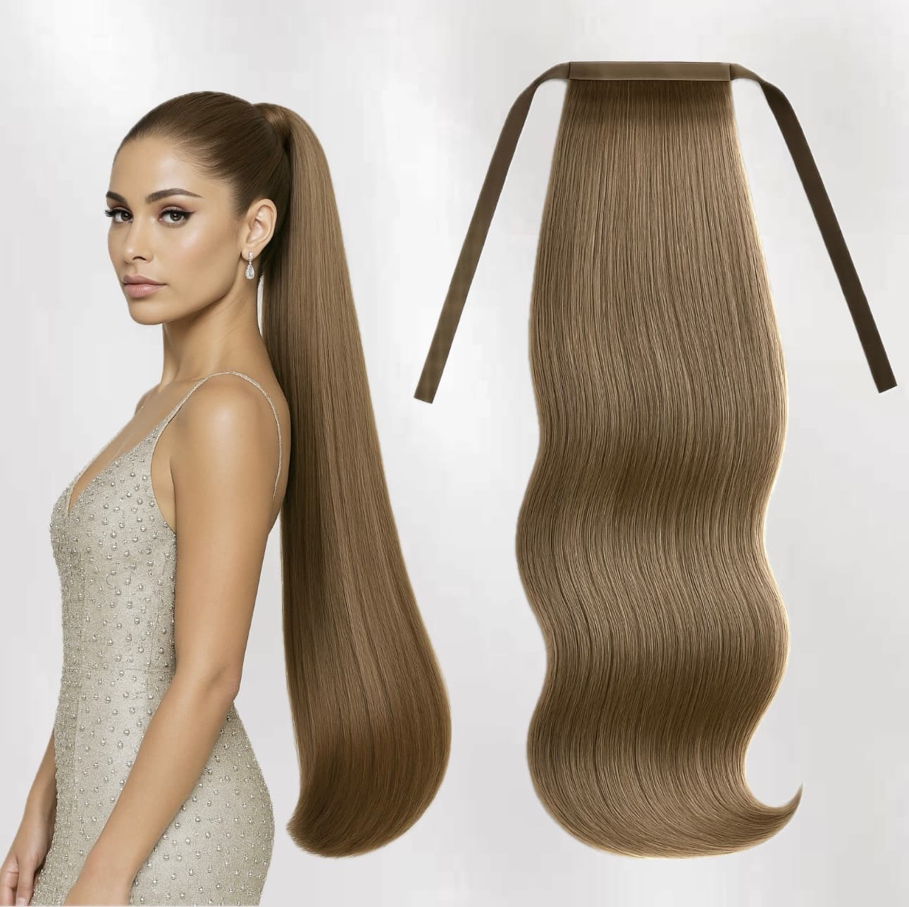 Coada de par Russian Hair #8 Blond Aluna Coada de par Russian Hair #8 Blond Aluna