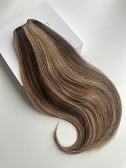 Clip On Premium Drept Black Collection Balayage #2/#60 Clip On Premium Drept Black Collection Balayage #2/#60