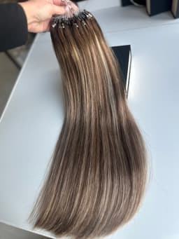 Extensii Microring Luxe Balayage #4/17/4 Extensii Microring Luxe Balayage #4/17/4