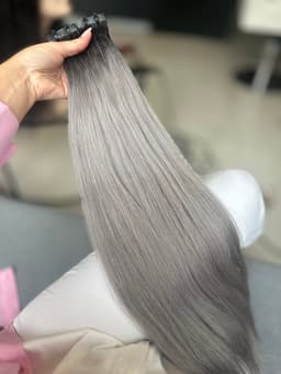 Extensii Tape-in SLAVIC Hair Ombre #1/Grey Extensii Tape-in SLAVIC Hair Ombre #1/Grey