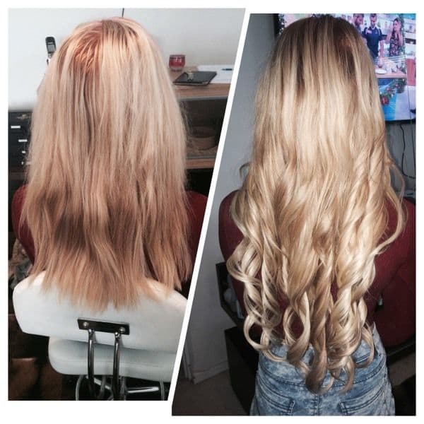 Extensii Nanoring Luxe Balayage #18/#60 Extensii Nanoring Luxe Balayage #18/#60