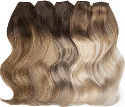 Trese de Par Oskar #2/#8 Ombre Saten Inchis/ Blond Aluna Trese de Par Oskar #2/#8 Ombre Saten Inchis/ Blond Aluna