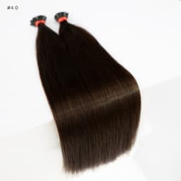 Keratin Extensions Slavic Hair #4 Medium Brown Keratin Extensions Slavic Hair #4 Medium Brown