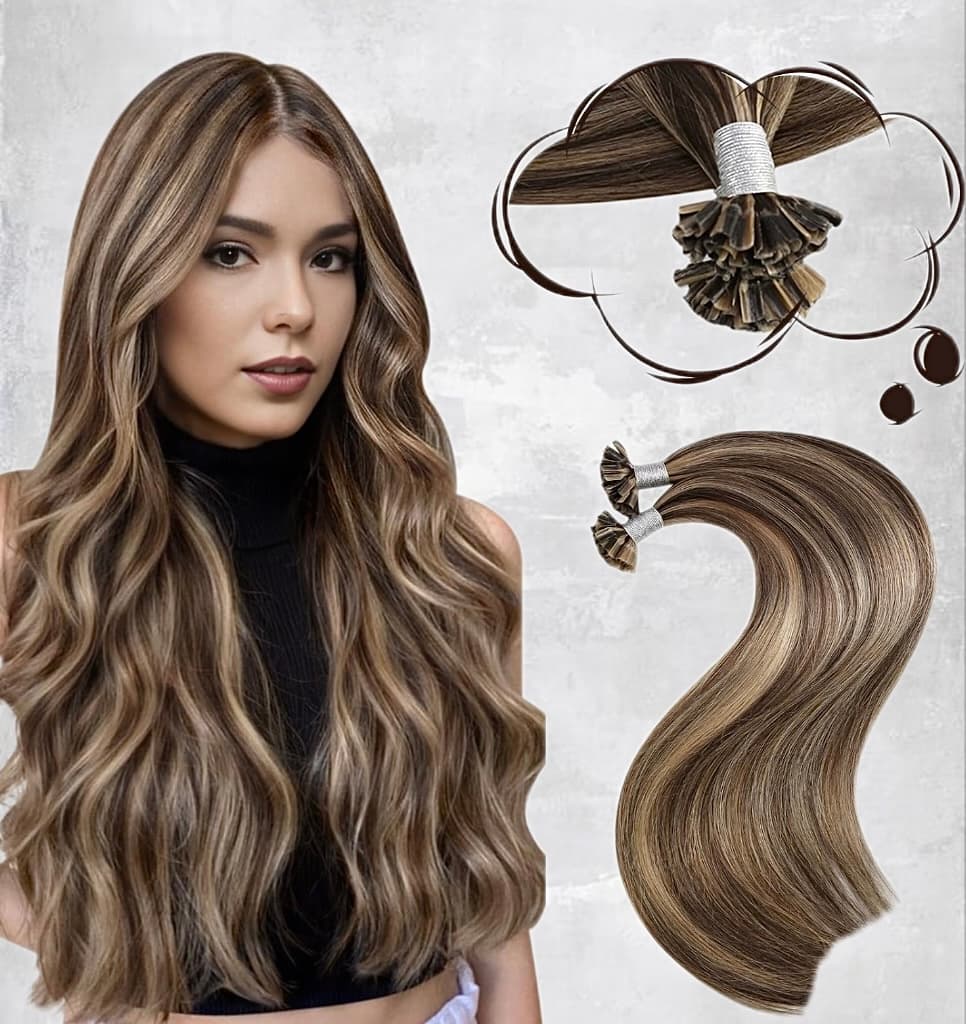 Extensii cheratina Diamond Balayage #4 #24 Extensii cheratina Diamond Balayage #4 #24