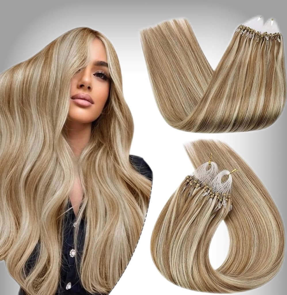 Extensii Microring Black Collection Balayage #12/ #60 Extensii Microring Black Collection Balayage #12/ #60