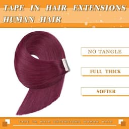Tape In Black Collection Burgundy Tape In Black Collection Burgundy