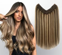 Trese de Par Natural V-Shape Balayage #4/#24 Trese de Par Natural V-Shape Balayage #4/#24