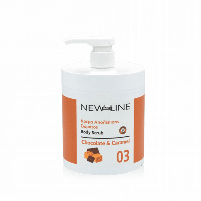 New Line Choco - Crema Exfolianta pentru Corp Caramel 1000ml New Line Choco - Crema Exfolianta pentru Corp Caramel 1000ml