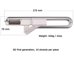 Aparat profesional pentru aplicarea extensiilor de par 6D. Aparat profesional pentru aplicarea extensiilor de par 6D.