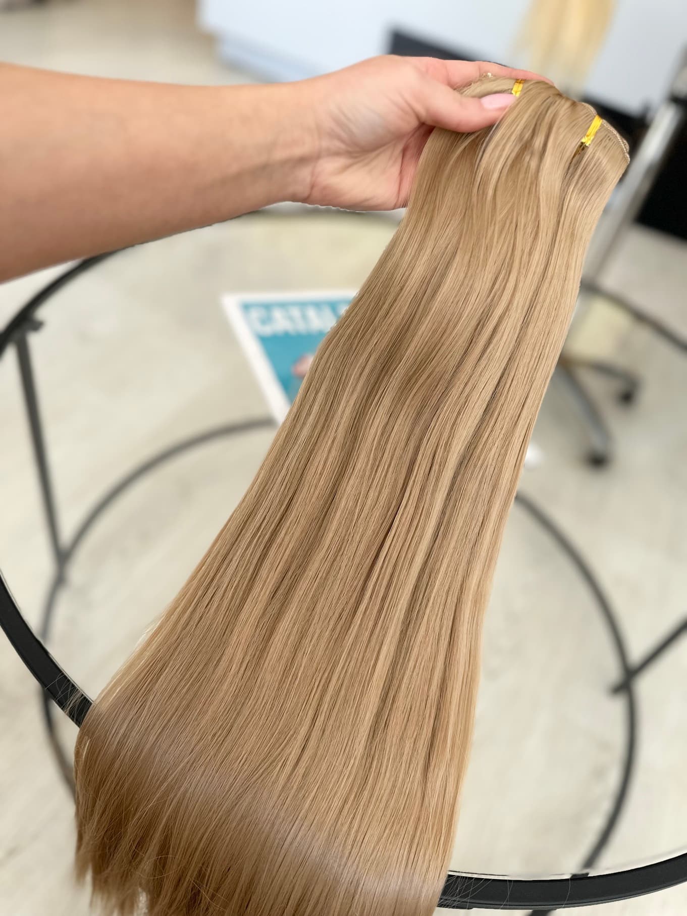 Clip-On Drept Sintetic 14# Clip-On Drept Sintetic 14#