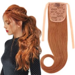 Ponytail Hair Extensions with Headband Luxe #16R Ponytail Hair Extensions with Headband Luxe #16R