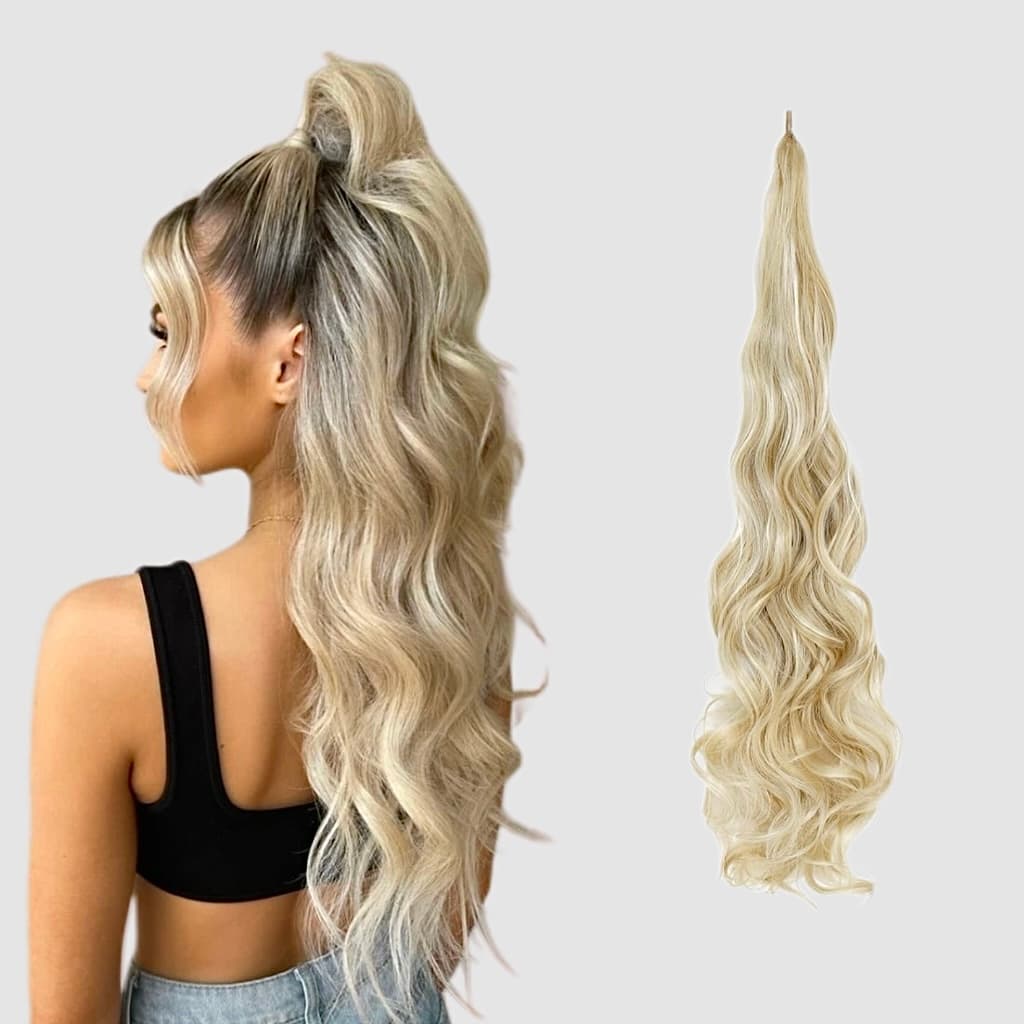 Coada ONE STEP Blond Suvitat Coada ONE STEP Blond Suvitat