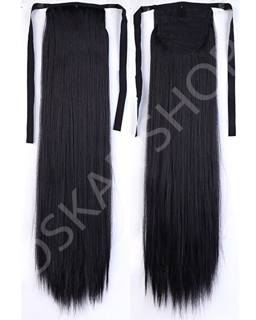 Syntethic ponytail extensions #1B Syntethic ponytail extensions #1B