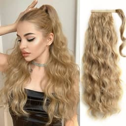 Synthetic Curly Honey Blonde Magic Tail Synthetic Curly Honey Blonde Magic Tail