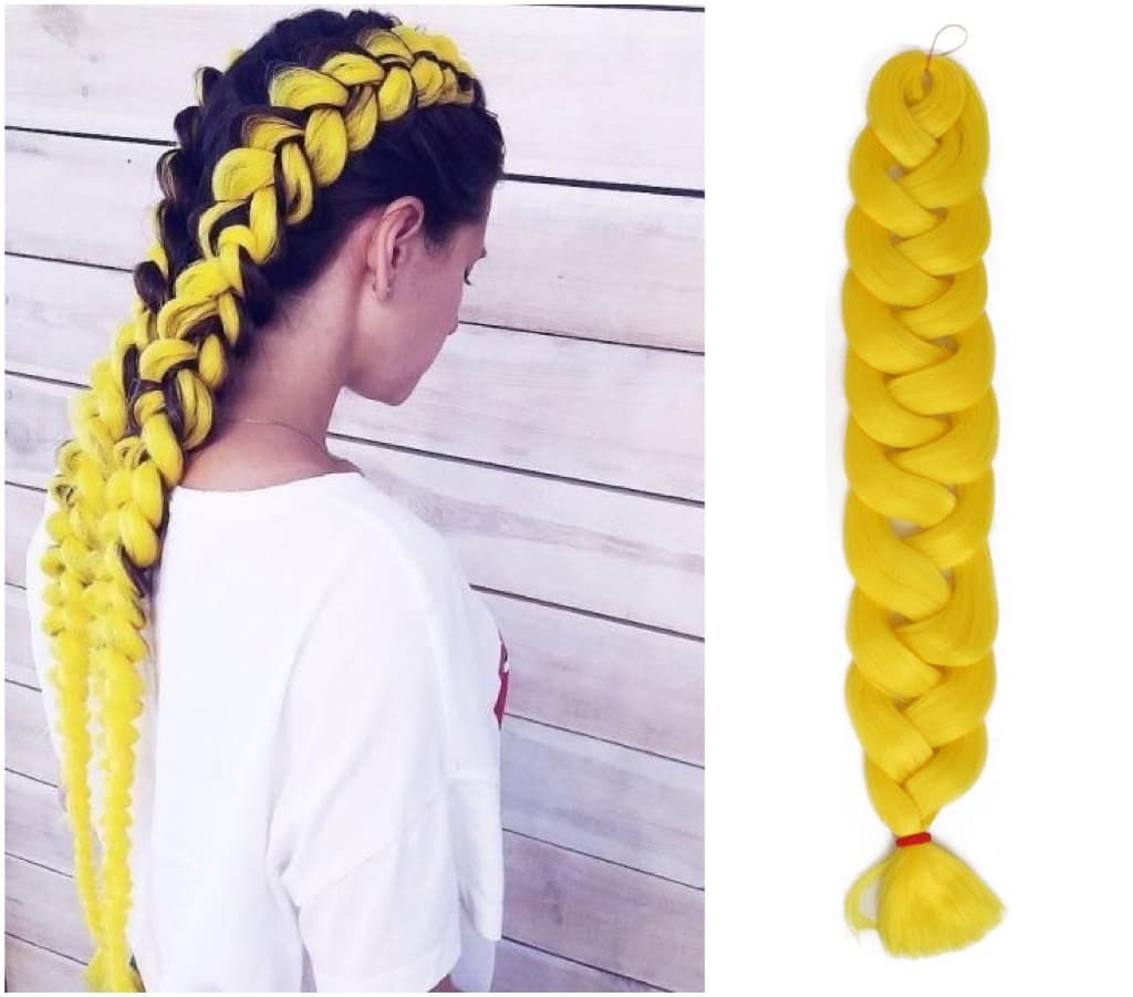 Braids Extensions Yellow Braids Extensions Yellow