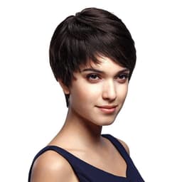 Peruca din par natural saten Foarte Inchis Peruca din par natural saten Foarte Inchis