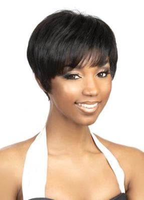 Peruca din par natural negru natural Peruca din par natural negru natural