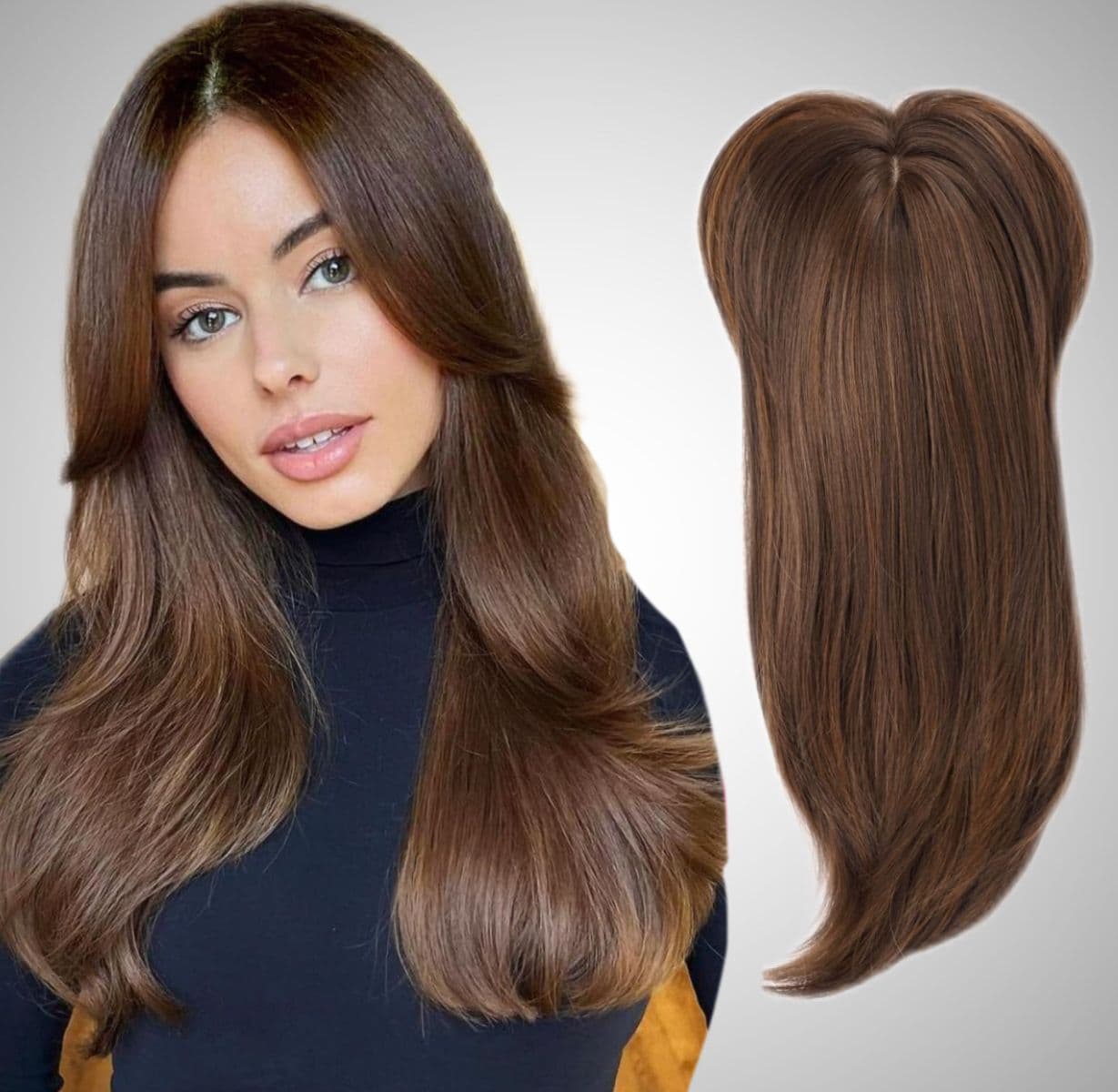 Peruca partiala cu breton #5 Peruca partiala cu breton #5