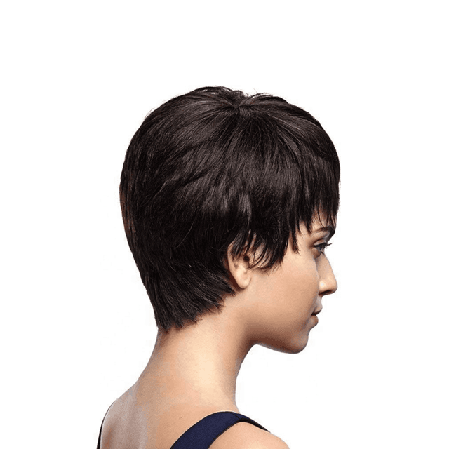 Peruca din par natural saten Foarte Inchis Peruca din par natural saten Foarte Inchis