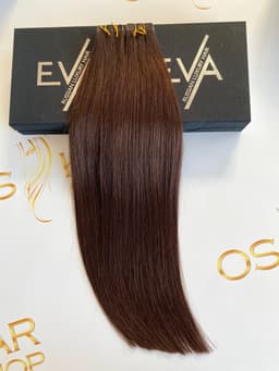 Russian Hair DOUBLE TAPE Chestnut Tape-in Extensions # 4 Russian Hair DOUBLE TAPE Chestnut Tape-in Extensions # 4