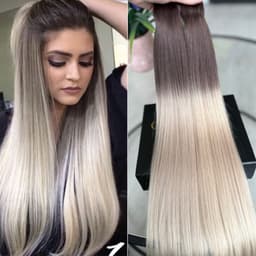 Extensii Tape In Diamond Tape Ombre #4L/#60A Extensii Tape In Diamond Tape Ombre #4L/#60A