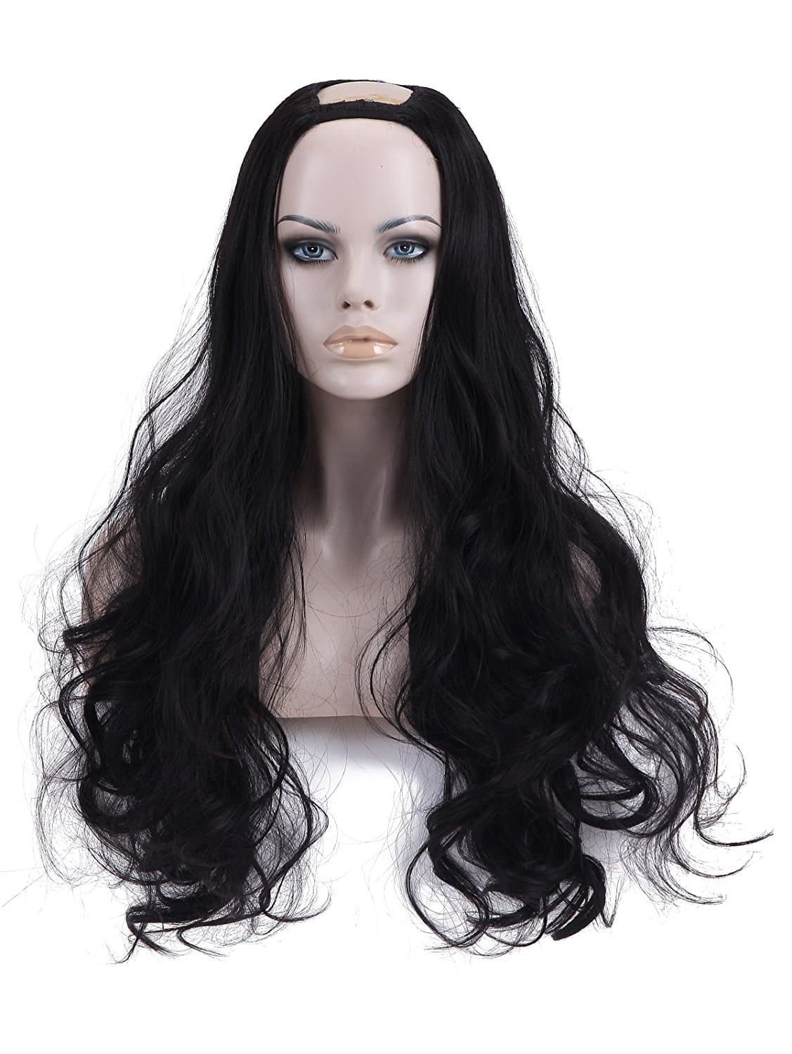 Semiperuca Par Natural U Part Negru Natural Ondulat 2 Semiperuca Par Natural U Part Negru Natural Ondulat 2