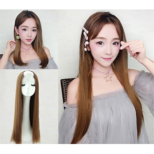 Demi-Wigs Natural Hair U Part Saten Foarte Deschis Demi-Wigs Natural Hair U Part Saten Foarte Deschis