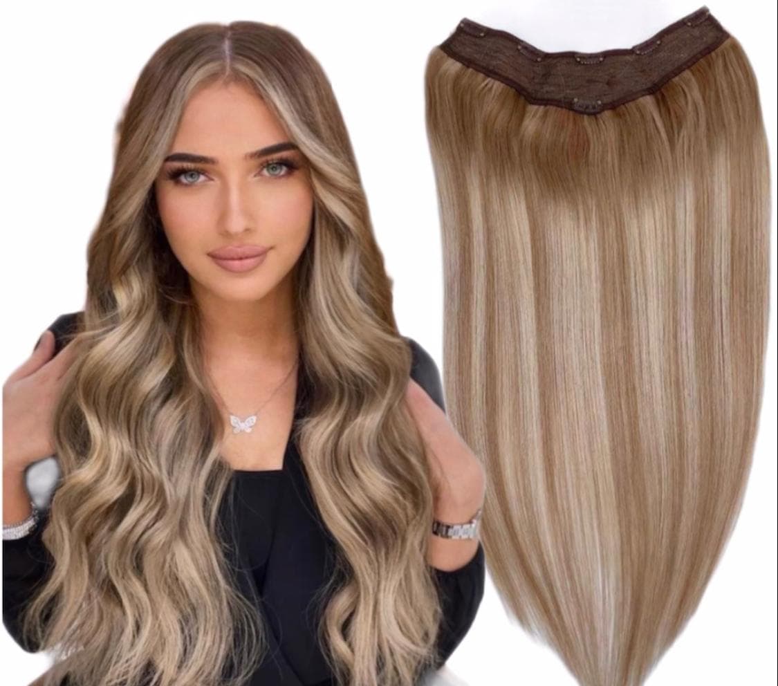 Trese de Par Natural V-Shape Diamond Balayage #7/#18 Trese de Par Natural V-Shape Diamond Balayage #7/#18