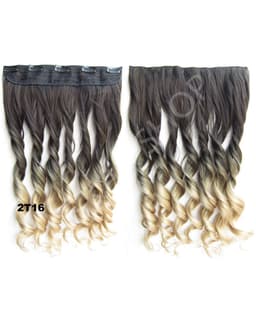 Trese Clip-On Ondulate Sintetic Ombre #2 16 Trese Clip-On Ondulate Sintetic Ombre #2 16