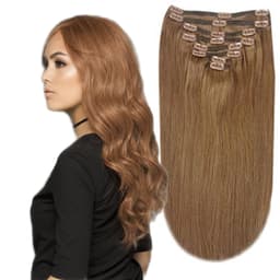 White Platinum Clip-on Extensions #7 White Platinum Clip-on Extensions #7
